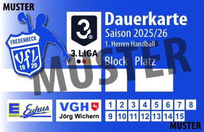 Dauerkarte Muster